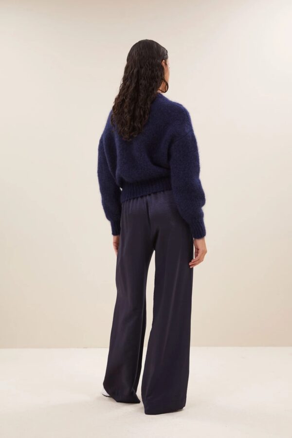 benji metallic pants - Donkerblauw - Afbeelding 3