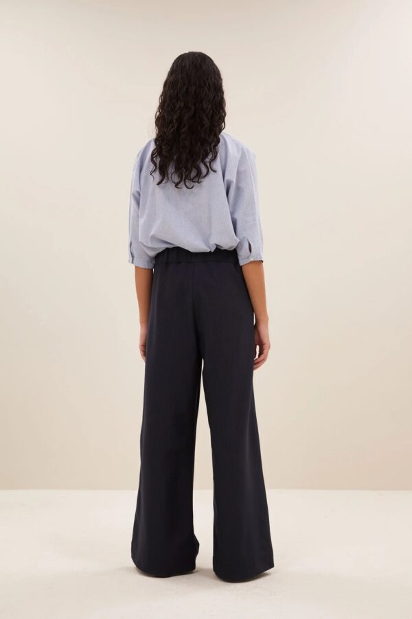 benji copper stripe pants - Bruin - Afbeelding 3