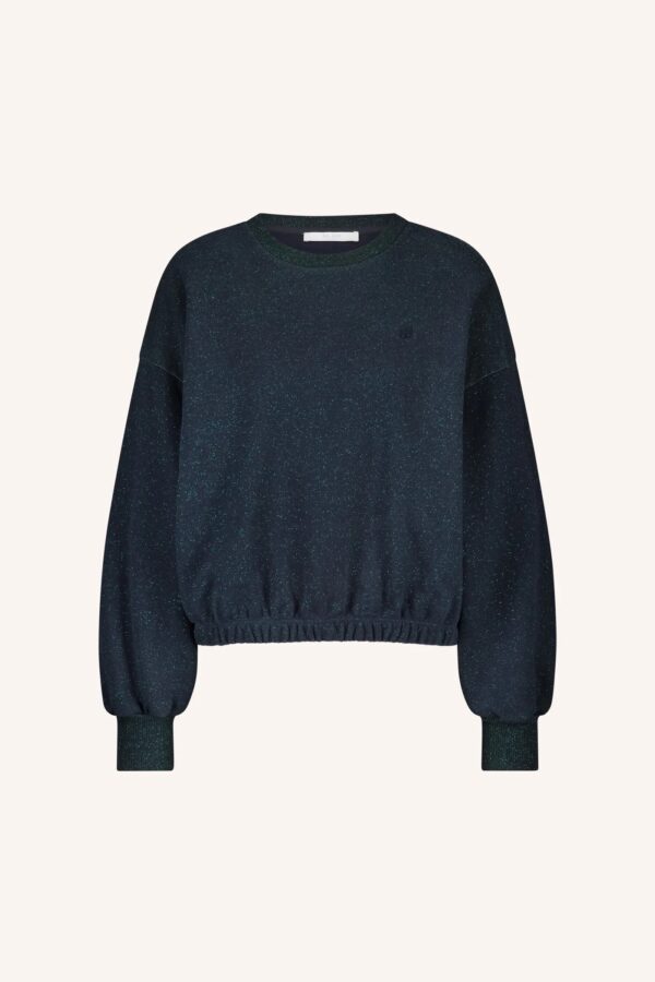 bodil sparkle sweater - Donkerblauw - Afbeelding 5