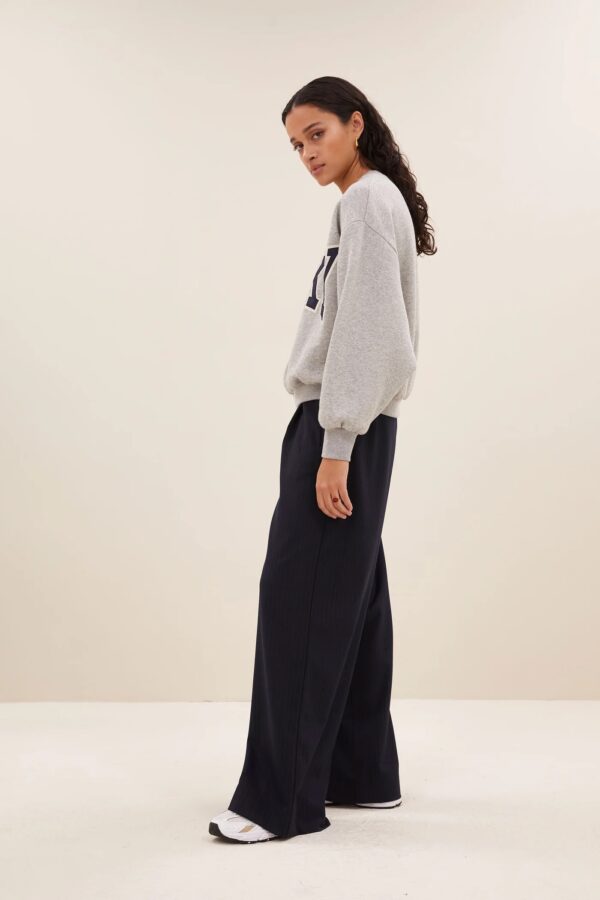 bibi patchwork sweater - Grijs - Afbeelding 3