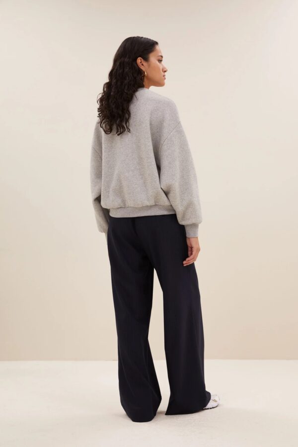 bibi patchwork sweater - Grijs - Afbeelding 4