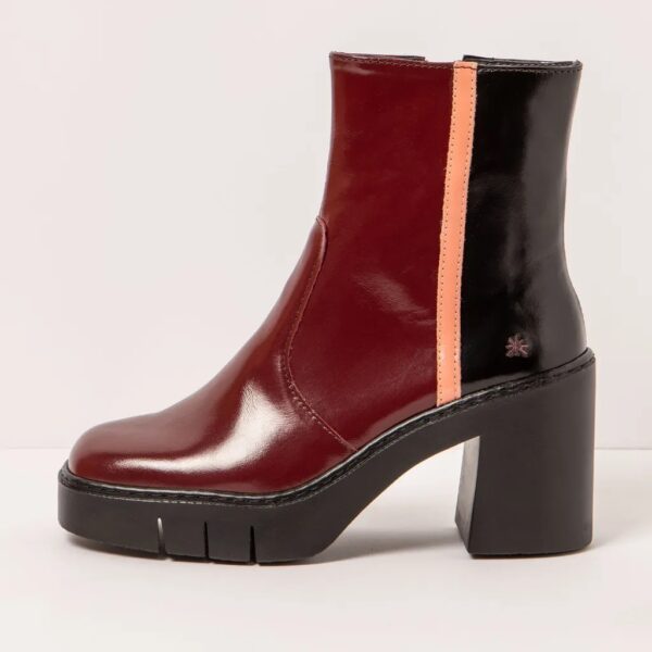 Nappa - bordeaux rood - Afbeelding 5