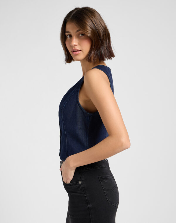 Fitted Vest - Regal Blue - Afbeelding 3