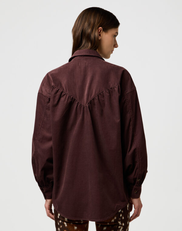 Femme Yoke Western - Mahagony - Afbeelding 2