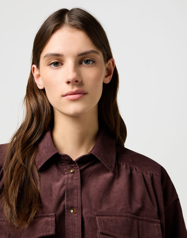 Femme Yoke Western - Mahagony - Afbeelding 4