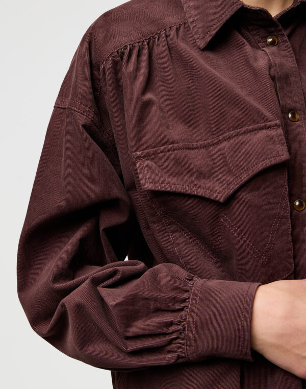 Femme Yoke Western - Mahagony - Afbeelding 5