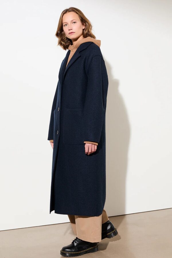 Coat Carran II GOTS - Navy - Afbeelding 3