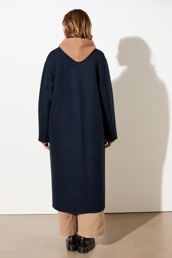 Coat Carran II GOTS - Navy - Afbeelding 4