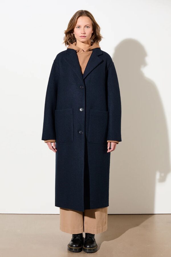 Coat Carran II GOTS - Navy - Afbeelding 5