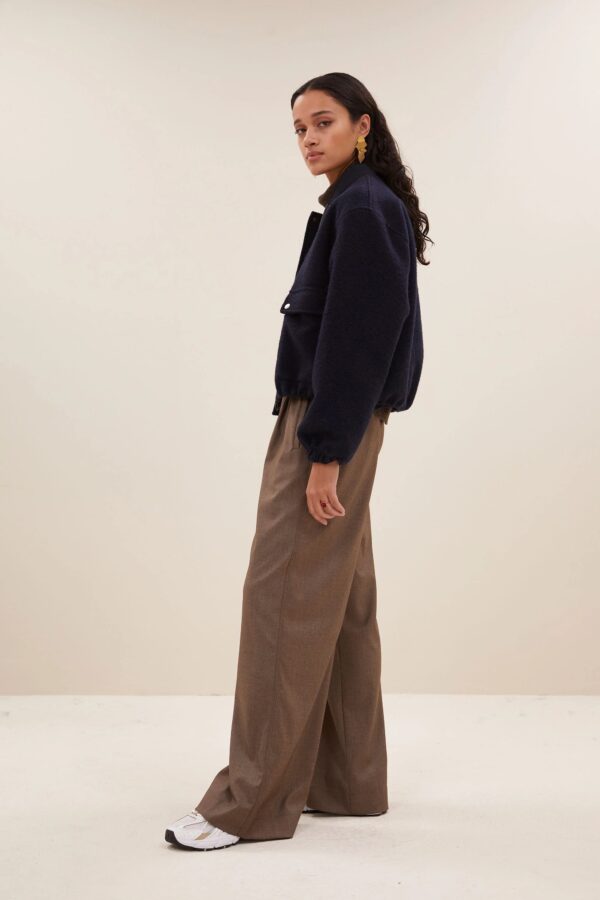 maggie wool jacket - Donkerblauw - Afbeelding 2