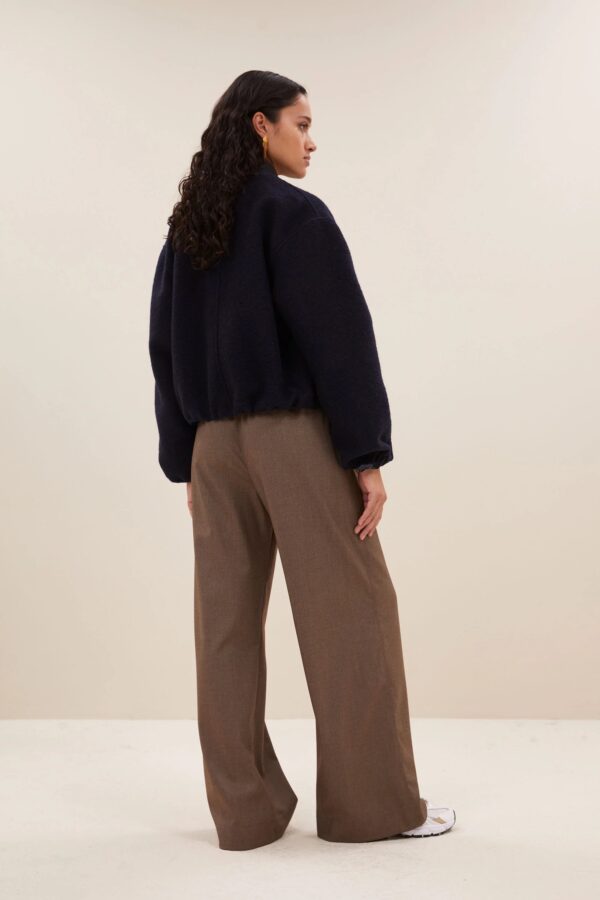 maggie wool jacket - Donkerblauw - Afbeelding 3