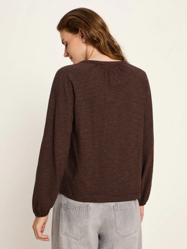 Blusenshirt Gots - Bruin - Afbeelding 5