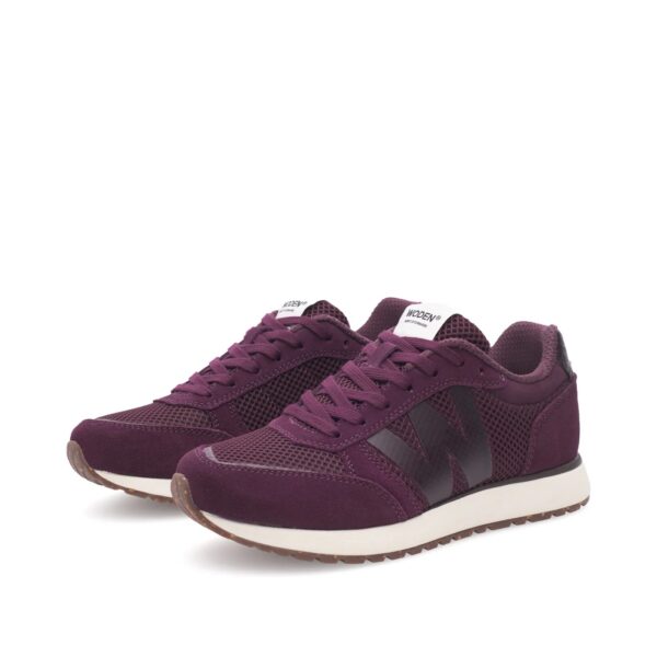 Ronja Leather - Aubergine