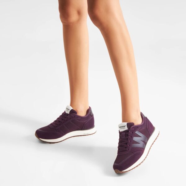 Ronja Leather - Aubergine - Afbeelding 4