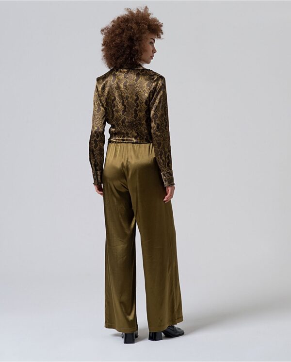 Wide Pants - Groen - Afbeelding 2