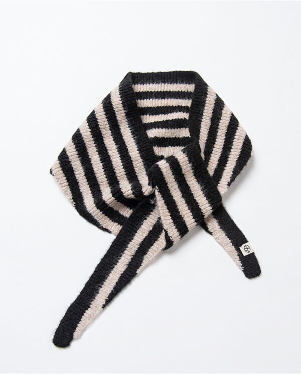 Knit Bandana - Zwart - Afbeelding 3