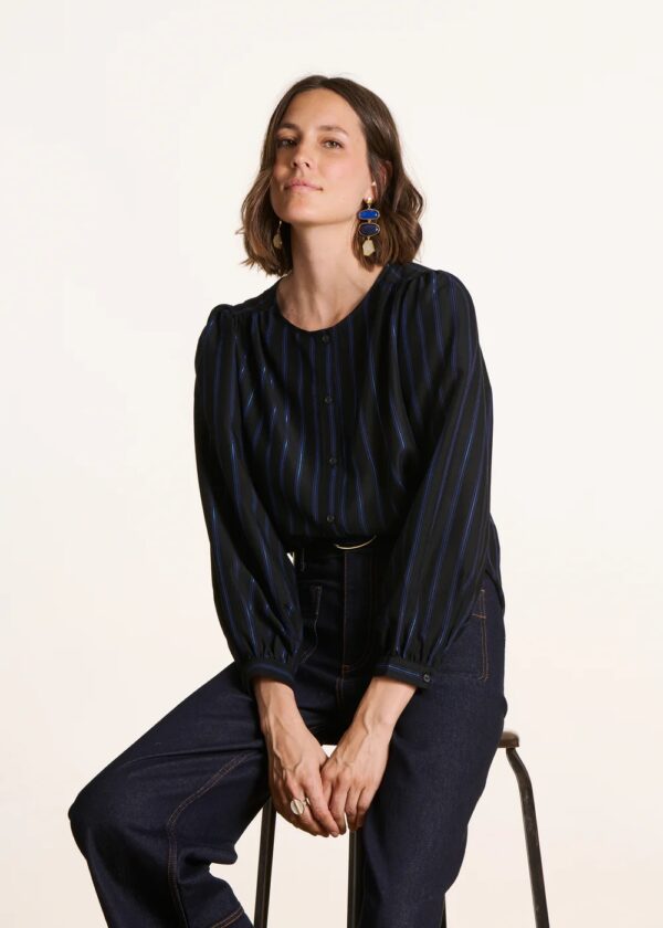 Rilana Chemise - Donkerblauw
