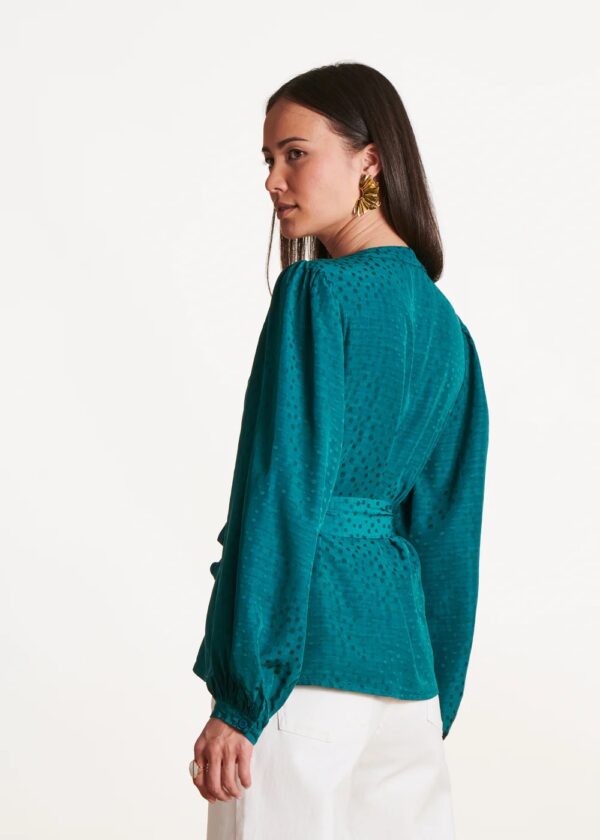Taodi Top - Turquoise - Afbeelding 3