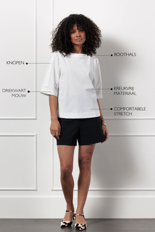Zoya top - Off white - Afbeelding 2