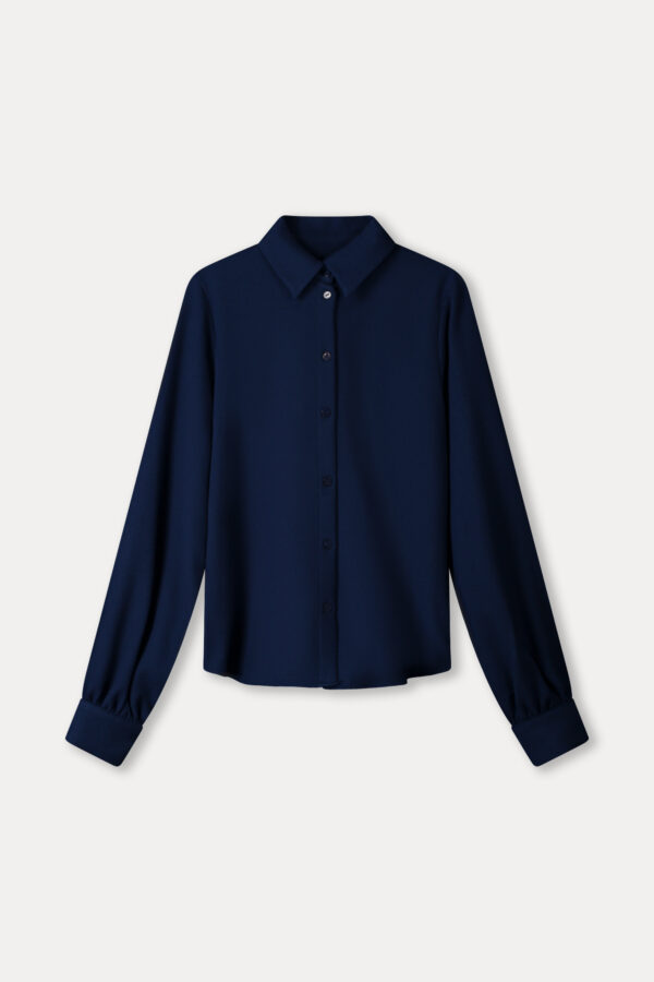 BLOUSE - Nightfall Blue - Blauw - Afbeelding 5