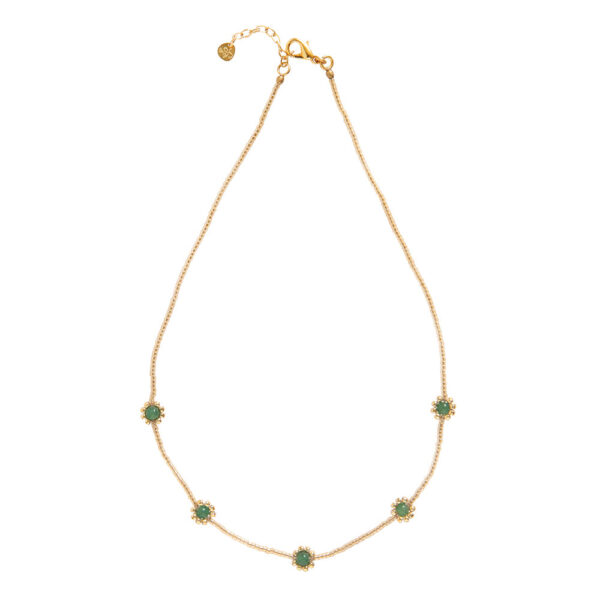 Flourish Aventurine Necklace GC - Aventurine