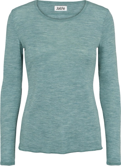 Shirt Wool  - Aqua Blauw