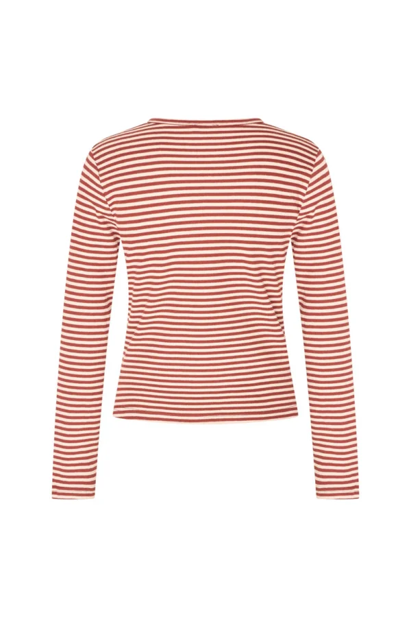 Top Round Neck - Bruin - Afbeelding 2