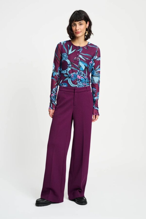 PANTS - Lara Plum - Paars - Afbeelding 2