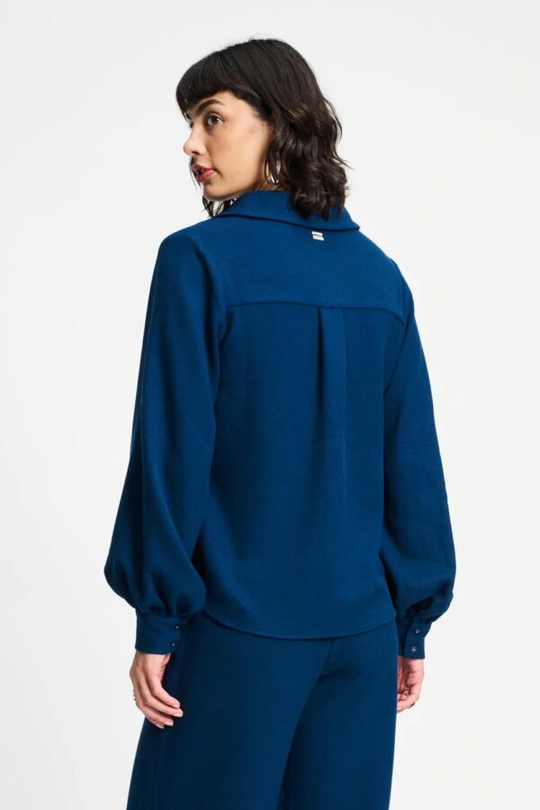 BLOUSE - Nightfall Blue - Blauw - Afbeelding 2