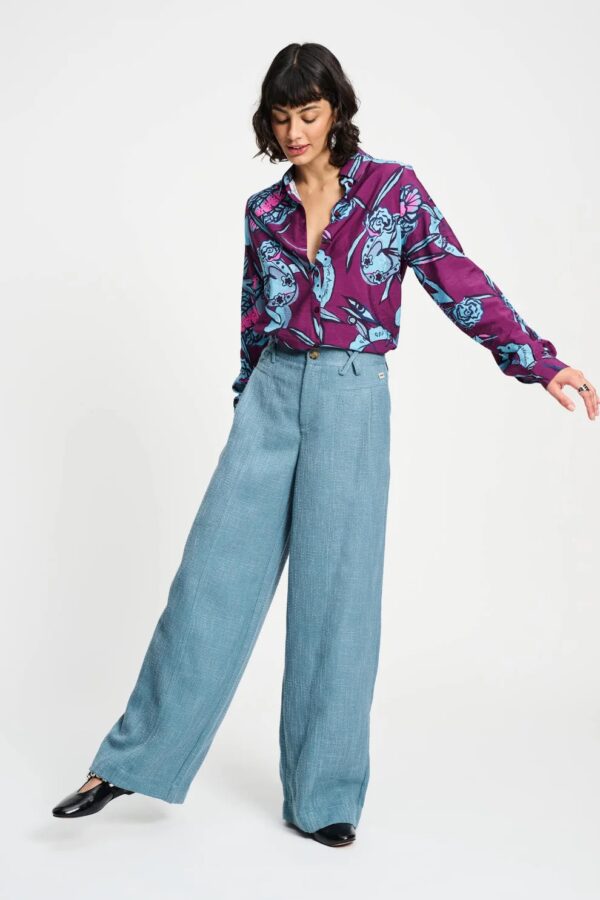 BLOUSE - Mila Mystic Dinner - Paars - Afbeelding 3