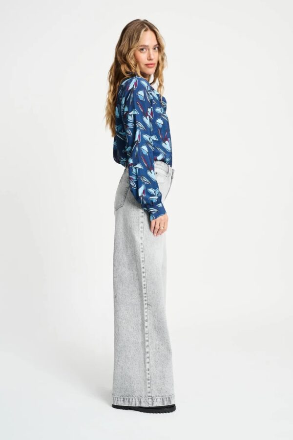 BLOUSE - Mila Dashing Nights - Blauw - Afbeelding 3