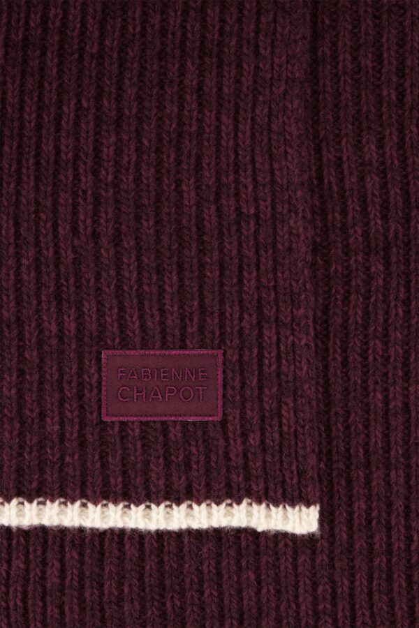 Ziggy Scarf - bordeaux rood - Afbeelding 2