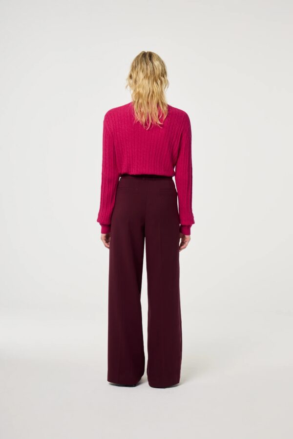 Nelsan Trousers - bordeaux rood - Afbeelding 2
