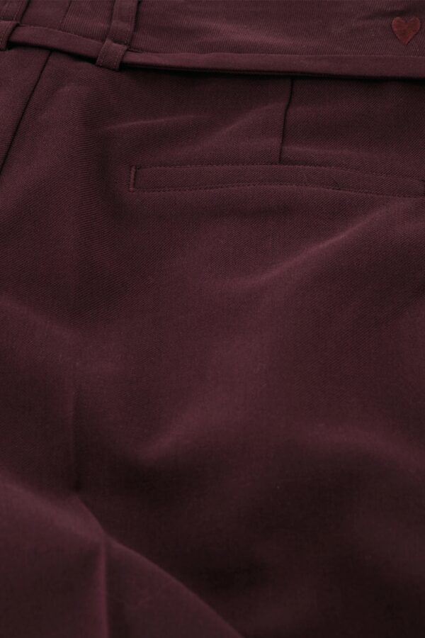 Nelsan Trousers - bordeaux rood - Afbeelding 3
