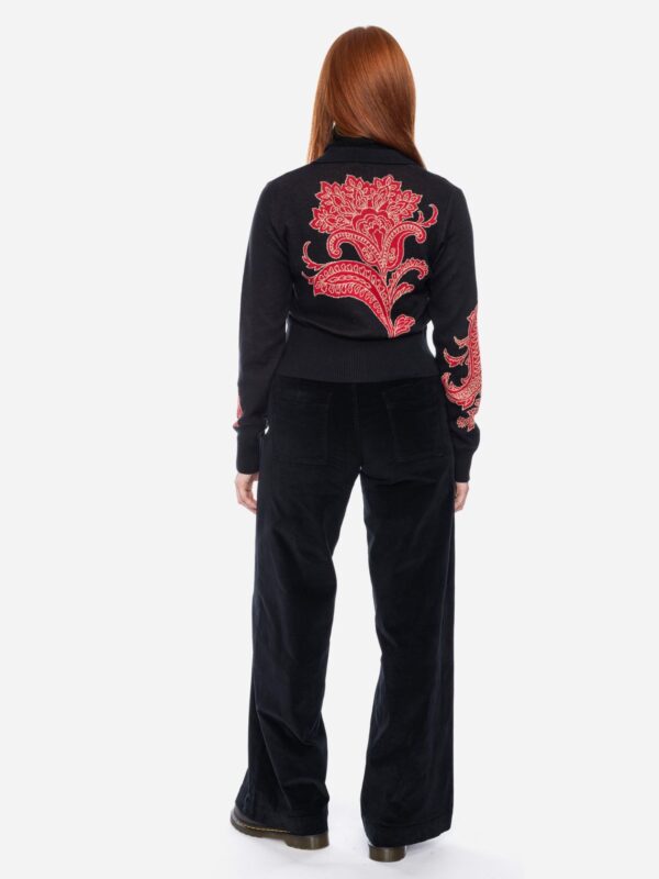 Jacke Shala Paisley - Zwart - Afbeelding 5