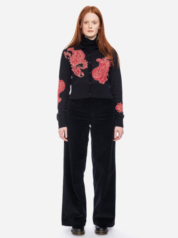 Jacke Shala Paisley - Zwart - Afbeelding 6