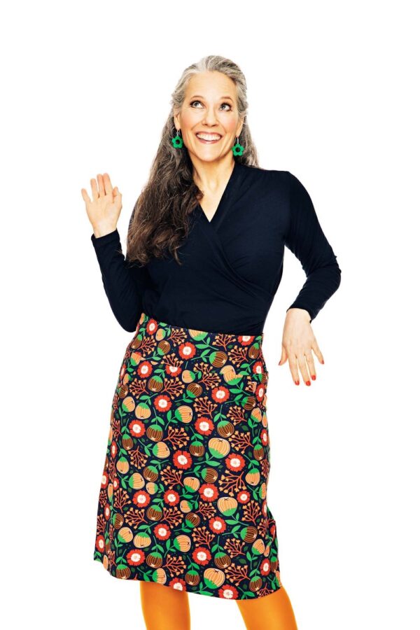 Majken Skirt - Bloemen print multi