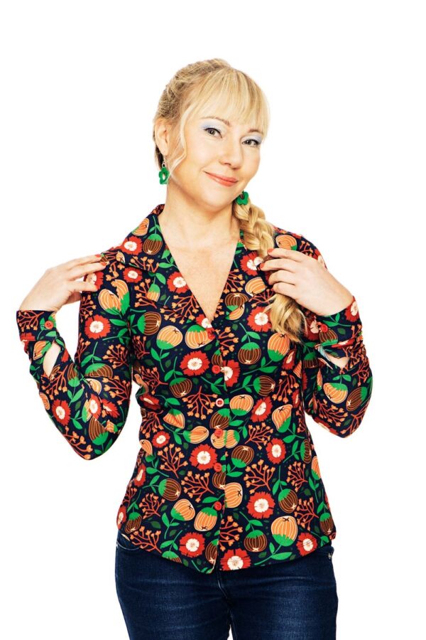 Matilda Shirt - Bloemen print multi