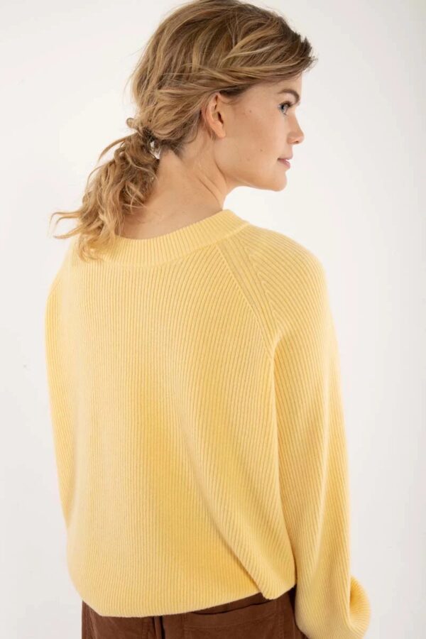 Danerelation Chunky Wool Sweater - Geel - Afbeelding 2
