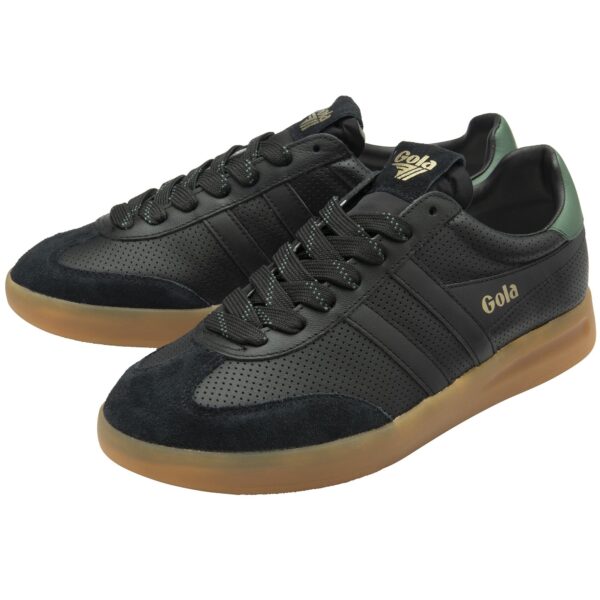 Cyclone Leather '76 - Black/Evergreen/Gum