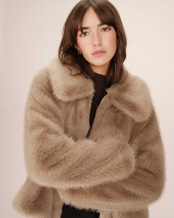 Shonna Manteau - Beige - Afbeelding 5