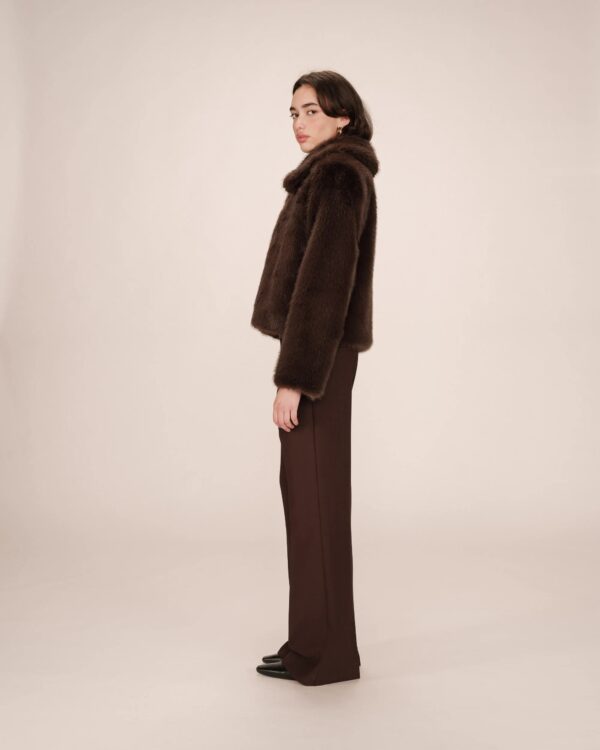 Shonna Manteau - Bruin - Afbeelding 5