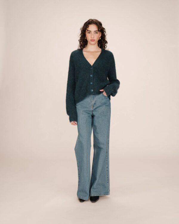 Saluda Cardigan - Emerald - Afbeelding 2