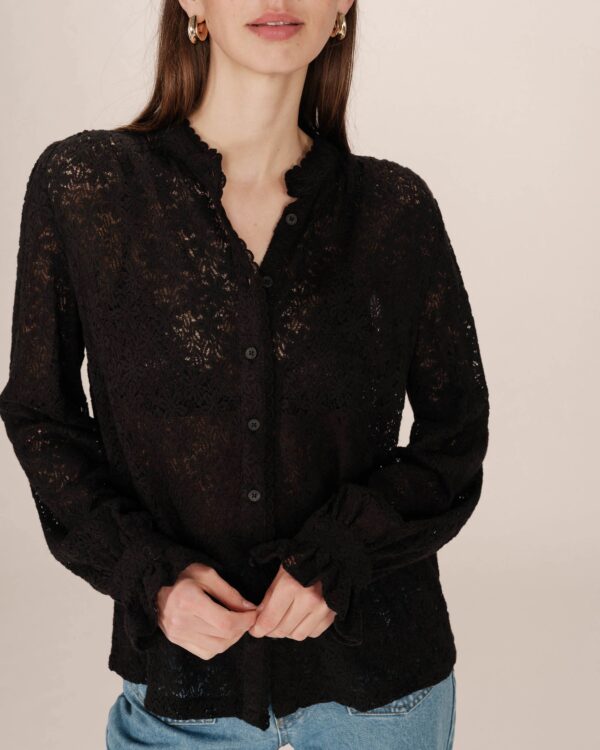 Swing Blouse - Zwart