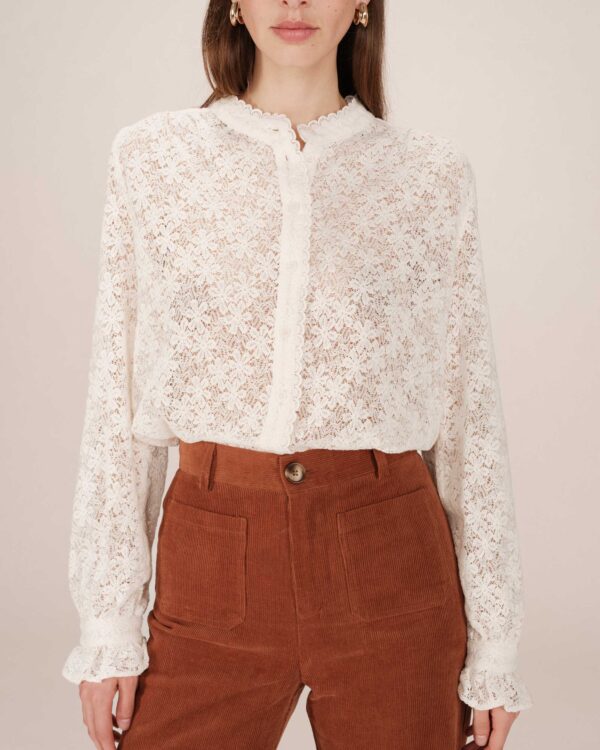 Swing Blouse - Ecru