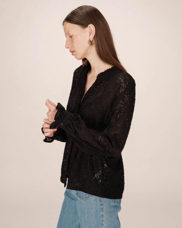 Swing Blouse - Zwart - Afbeelding 4