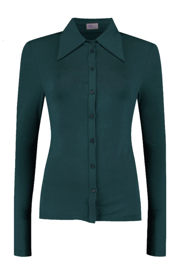 Mimas Blouse - Dark Teal