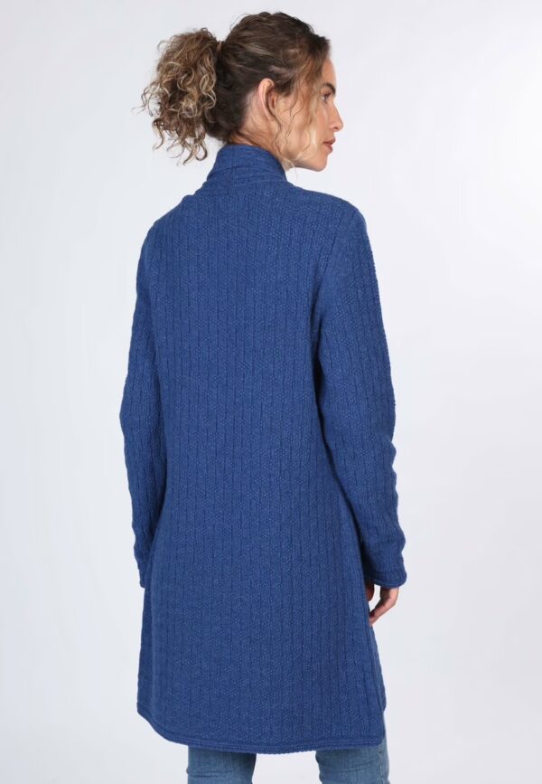 Ebbie Strickmantel - Blauw - Afbeelding 4