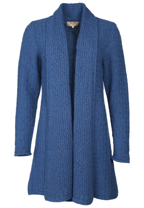 Ebbie Strickmantel - Blauw - Afbeelding 5