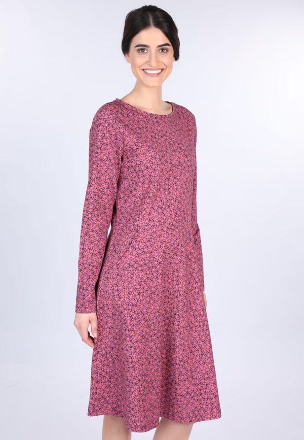 Yvettina Kleid - plum